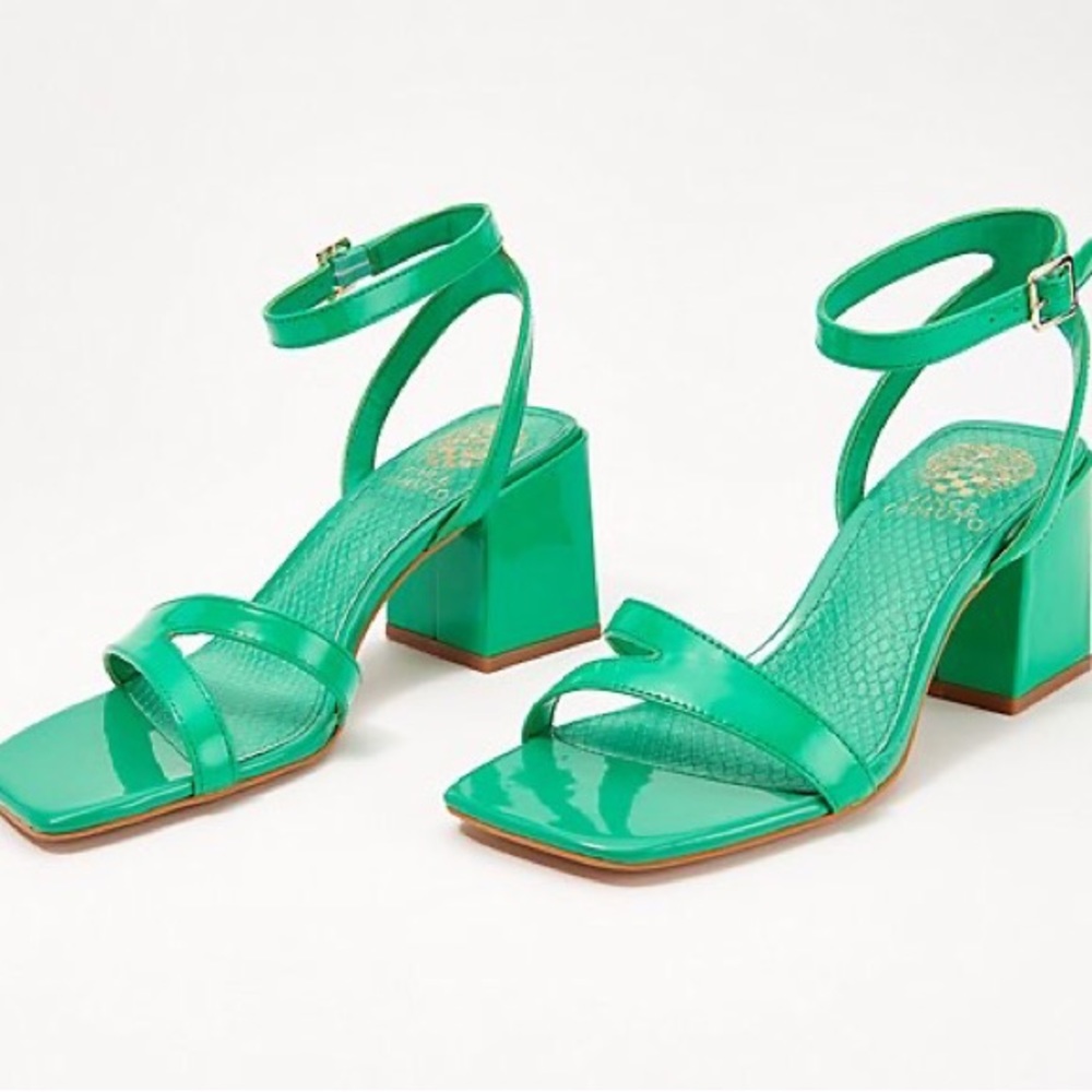 New in box - Vince Camuto Jarred Green Heels